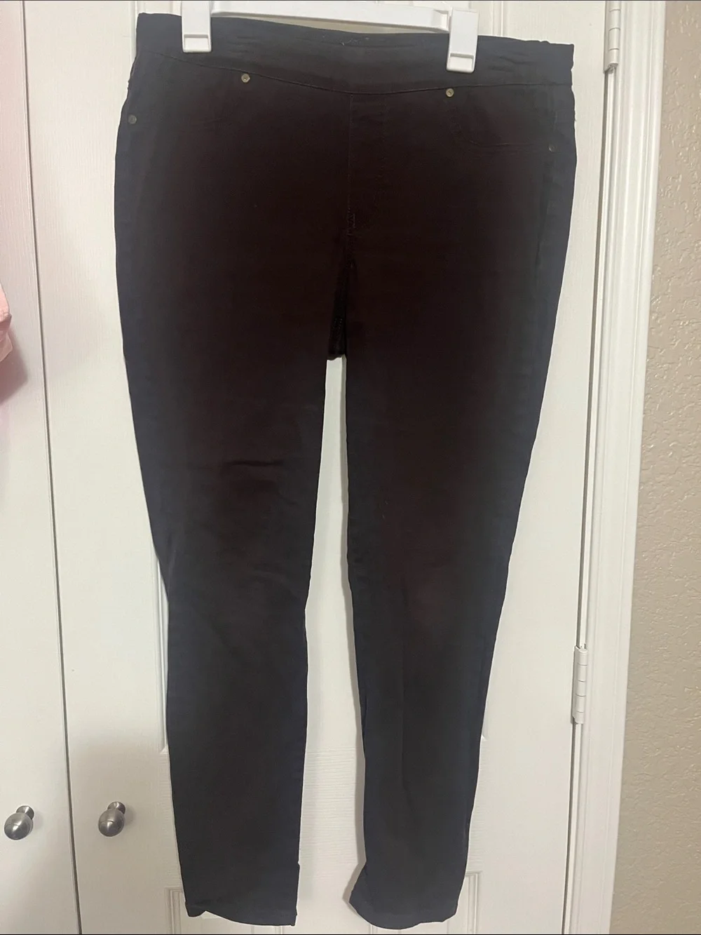 Women’s Dark Brown Stretch Skinny Jeans
